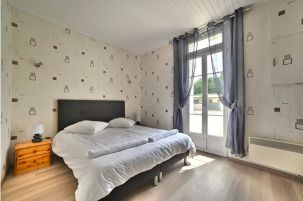 Charente Maritime Maisons de Vacances Gîtes Les Mathes La Palmyre Le Fief des Roses La Roseraie Chambre1 Lit160x200 Rangements